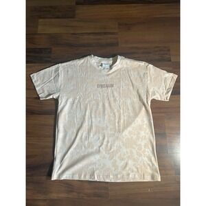 Gymshark T-Shirt Pink Salt Tie Dye Camo Women's Size Small Gym Workout Active